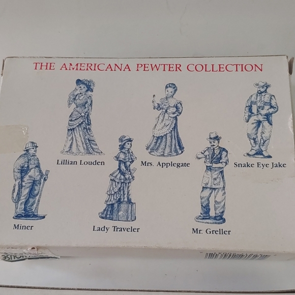 Vintage Toy Soldiers Americana Pewter Collection Solid Pewter Mini Figurines - Picture 3 of 12